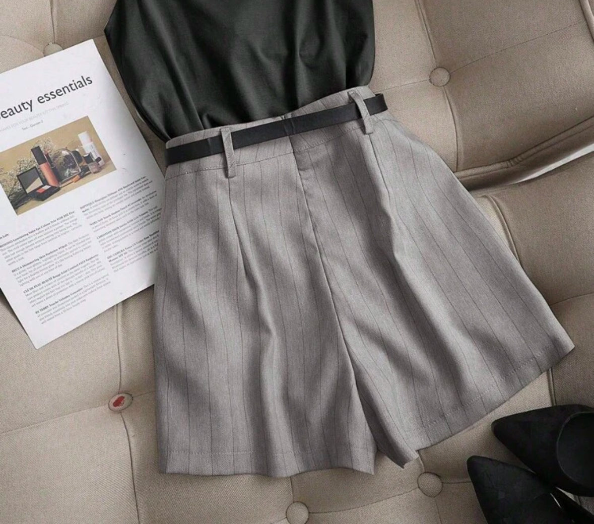Short gris