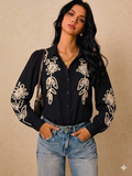 Blusa manga larga