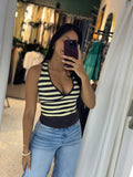 Bershka top de tejido