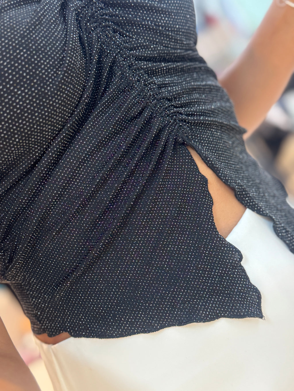 Blusa fruncida