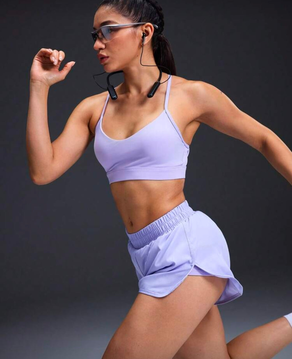 Set deportivo lila