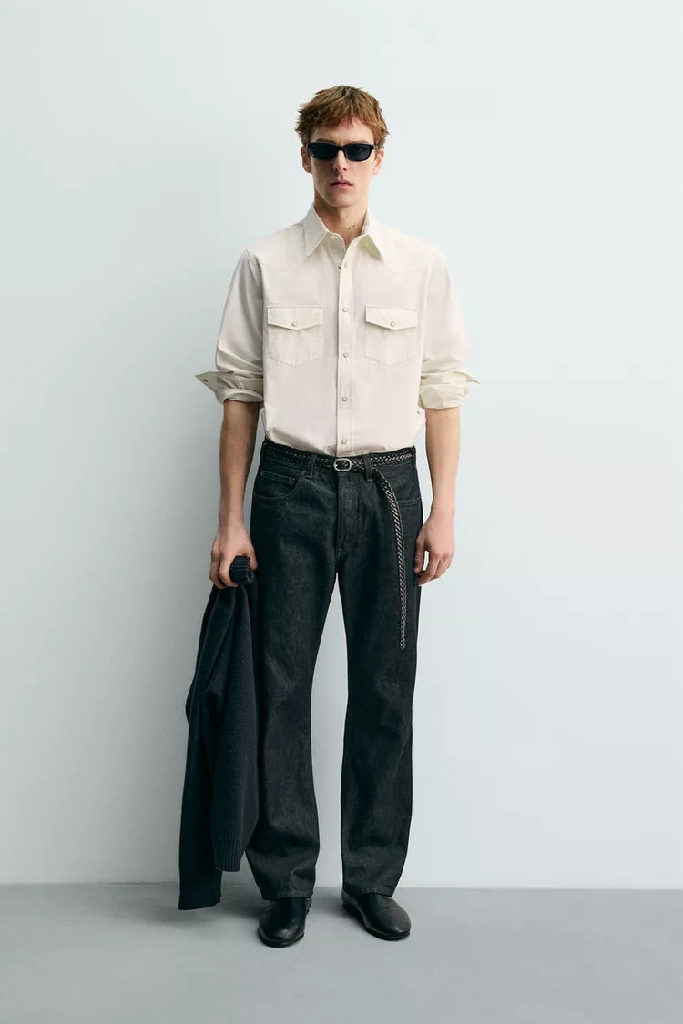 Camisa de jeans Zara