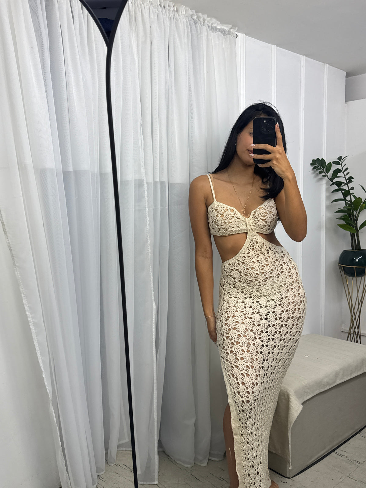 Vestido tejido