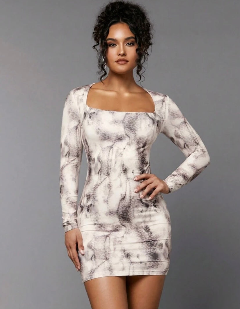 Vestido beige