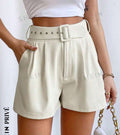Short beige