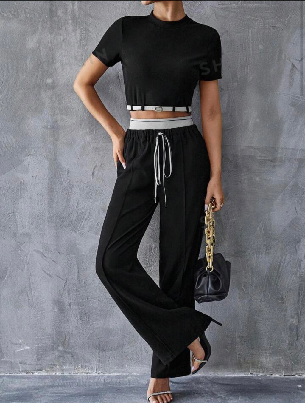 Set negro mono
