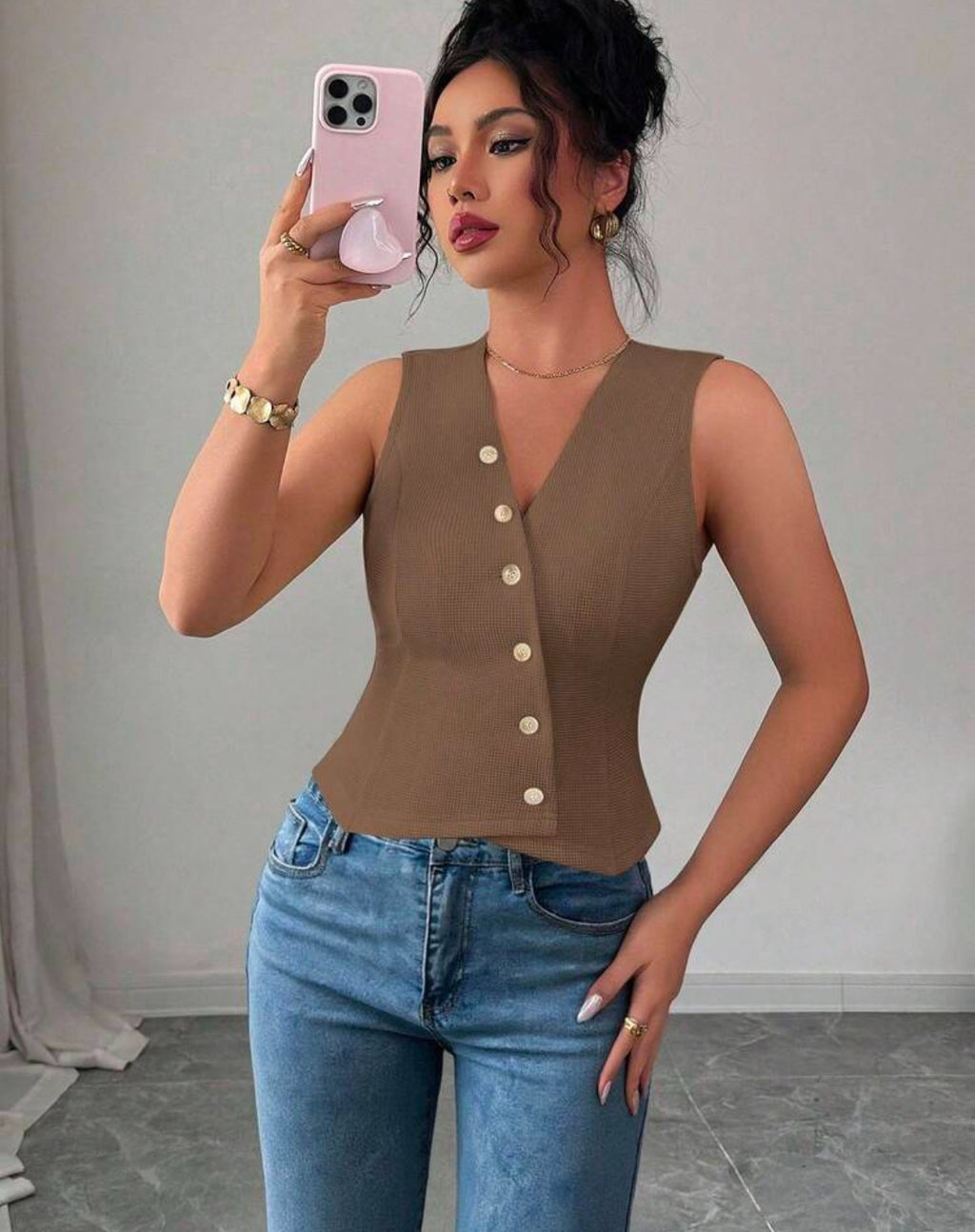 Chaleco cruzado